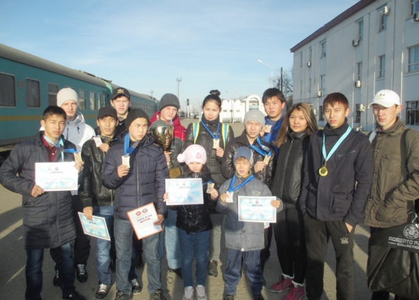 Юные актюбинские таэквондисты выиграли общекомандное первое место на открытом турнире Кубка Кызылорды