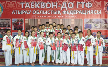  Чемпионат области по Таеквон-До в городе Атырау 