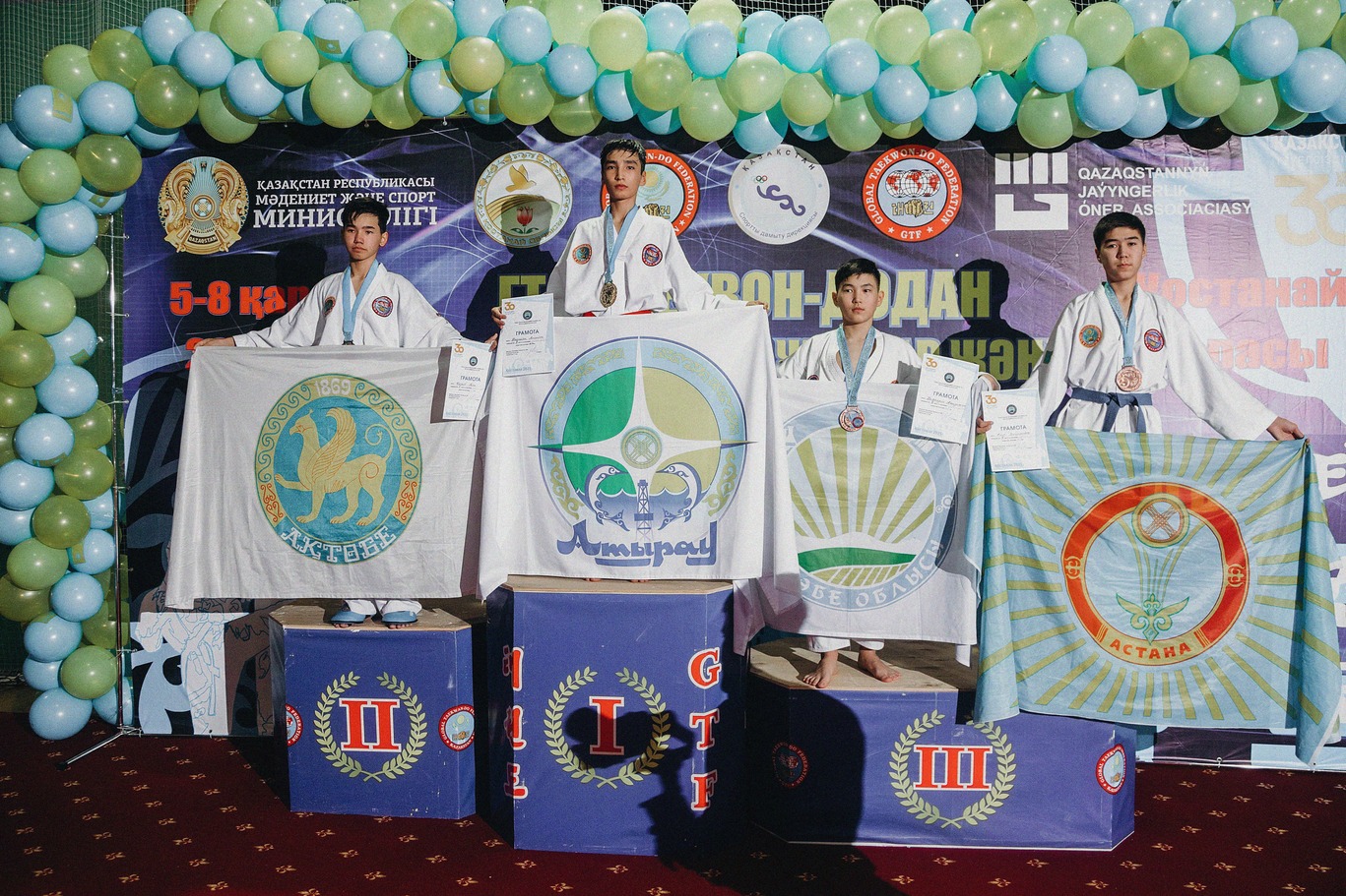  5-8 ноября 2021 года в городе Костанай прошел Кубок Республики Казахстан по Таеквон-до GTF среди юниоров, молодежи и взрослых 